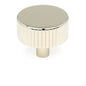 From The Anvil's Polished Nickel 38mm Judd Cabinet Knob