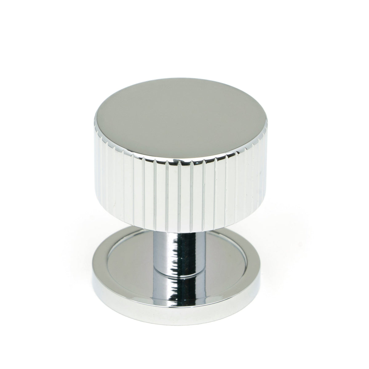From The Anvil's Polished Chrome 32mm Judd Cabinet Knob
