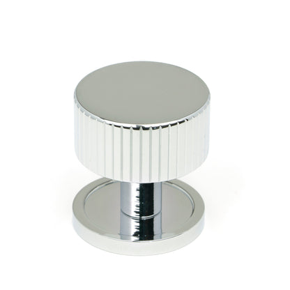 From The Anvil's Polished Chrome 32mm Judd Cabinet Knob