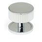 From The Anvil's Polished Chrome 38mm Judd Cabinet Knob