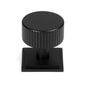 From The Anvil's Matt Black 32mm Judd Cabinet Knob