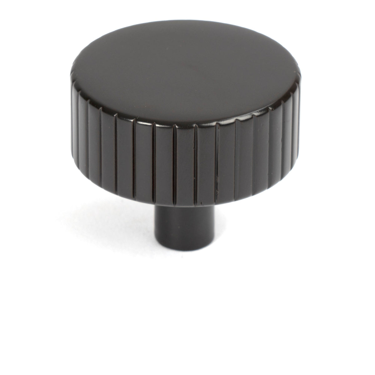 From The Anvil's Aged Bronze 38mm Judd Cabinet Knob