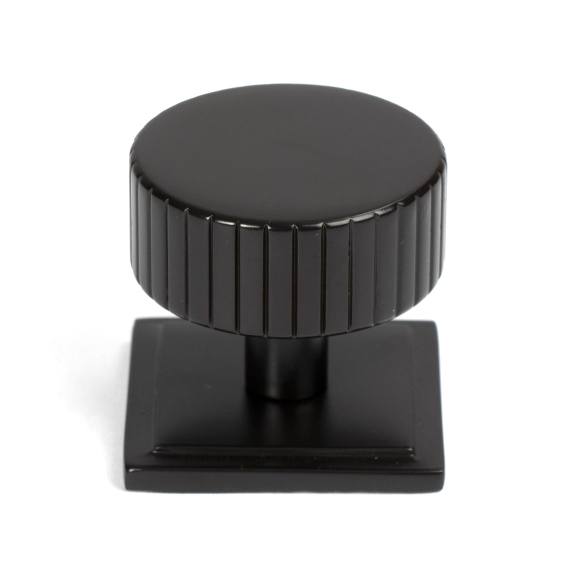 From The Anvil's Aged Bronze 38mm Judd Cabinet Knob