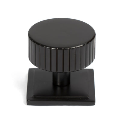 From The Anvil's Aged Bronze 38mm Judd Cabinet Knob