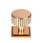 From The Anvil's Polished Bronze 32mm Judd Cabinet Knob