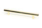 From The Anvil's Polished Brass Kahlo Pull Handle