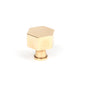 From The Anvil's Aged Brass Kahlo Cabinet Knob