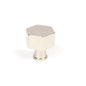 From The Anvil's Polished Nickel Kahlo Cabinet Knob