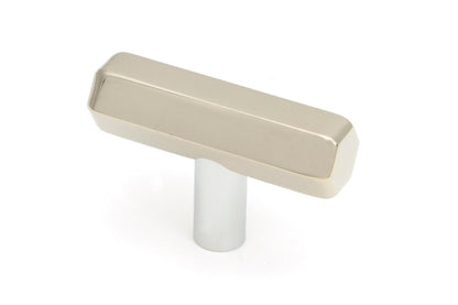 From The Anvil's Polished Nickel Kahlo T-Bar