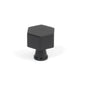 From The Anvil's Matt Black Kahlo Cabinet Knob