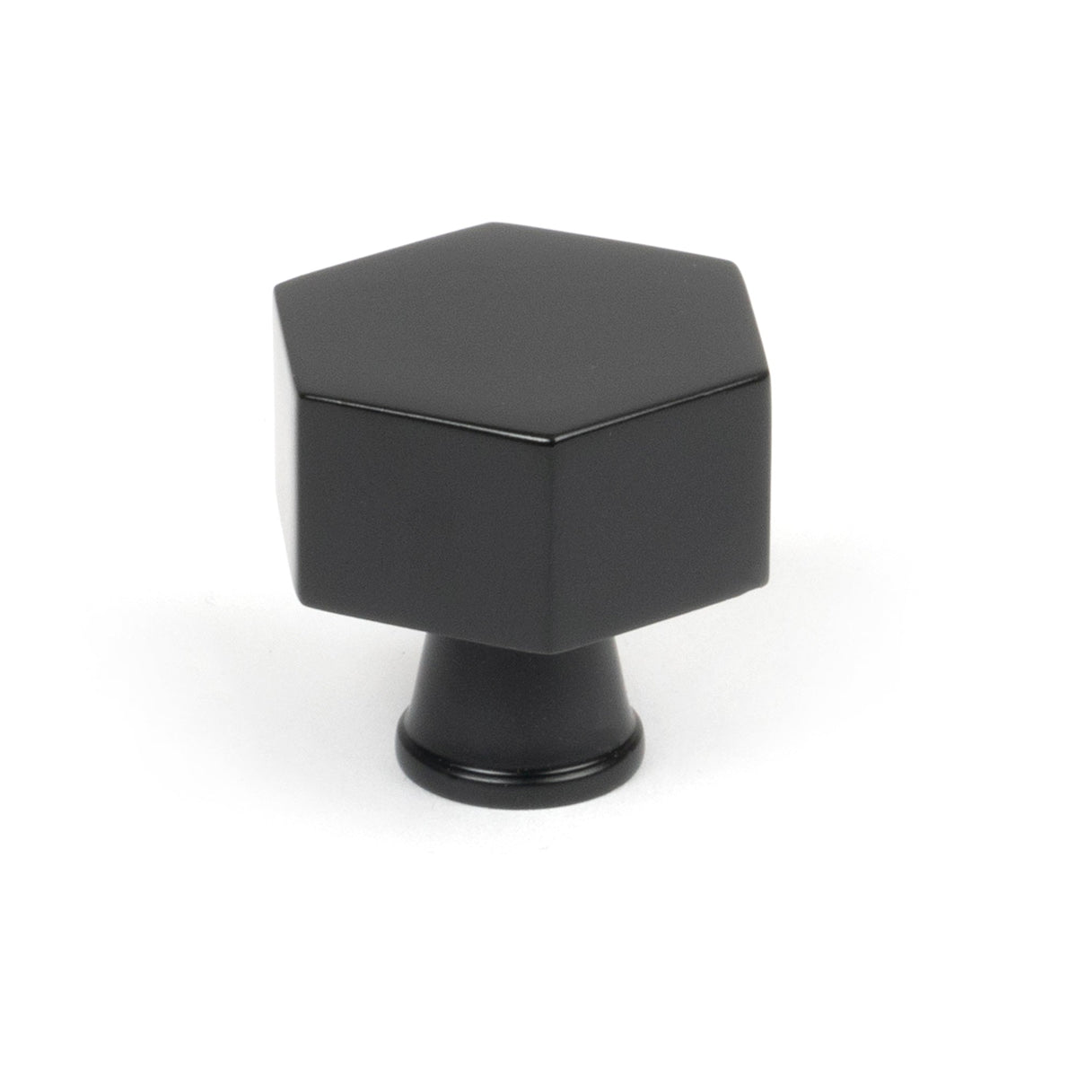 From The Anvil's Matt Black Kahlo Cabinet Knob