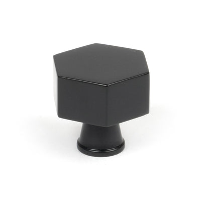 From The Anvil's Matt Black Kahlo Cabinet Knob