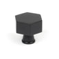 From The Anvil's Matt Black Kahlo Cabinet Knob