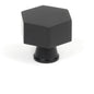 From The Anvil's Matt Black Kahlo Cabinet Knob