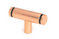 From The Anvil's Polished Bronze Kelso T-Bar