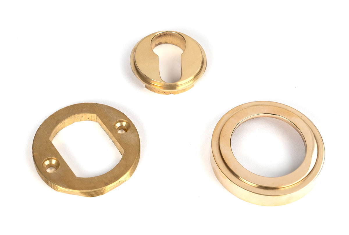 Round Euro Escutcheon by From The Anvil