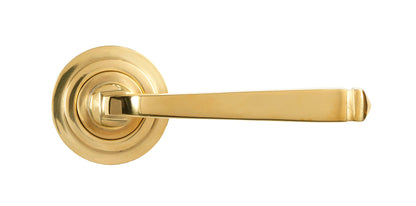 Avon Round Lever on Rose Set (Sprung) by From The Anvil