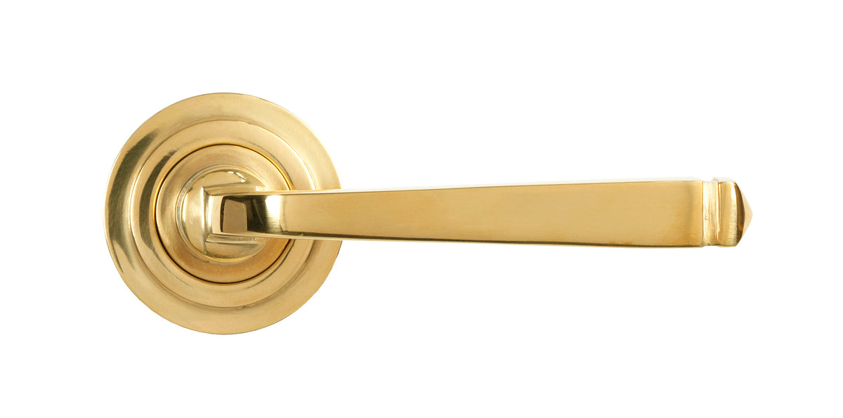 Avon Round Lever on Rose Set (Unsprung) by From The Anvil