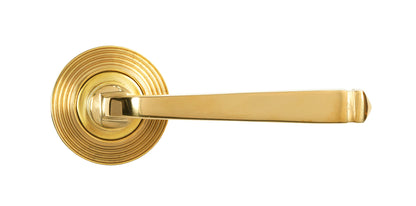 Avon Round Lever on Rose Set (Sprung) by From The Anvil