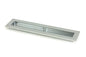 From The Anvil's Satin Chrome Plain Rectangular Pull
