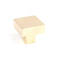 From The Anvil's Polished Brass Albers Cabinet Knob