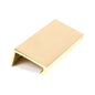 From The Anvil's Polished Brass Plain Edge Pull
