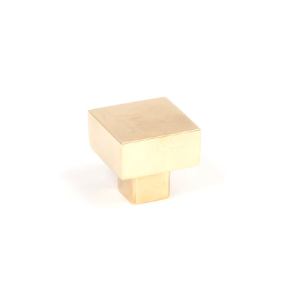 From The Anvil's Aged Brass Albers Cabinet Knob