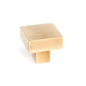 From The Anvil's Aged Brass Albers Cabinet Knob