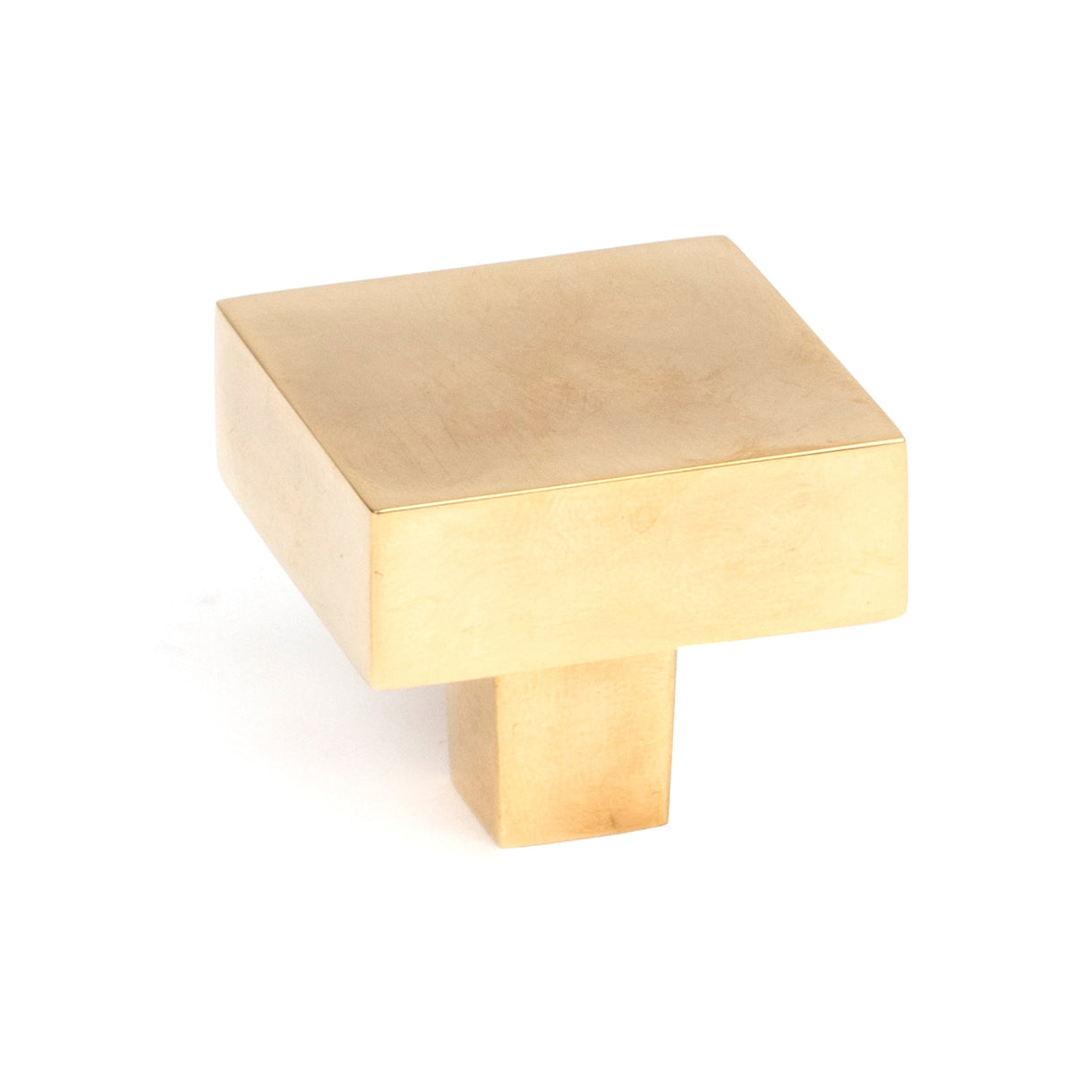 From The Anvil's Aged Brass Albers Cabinet Knob