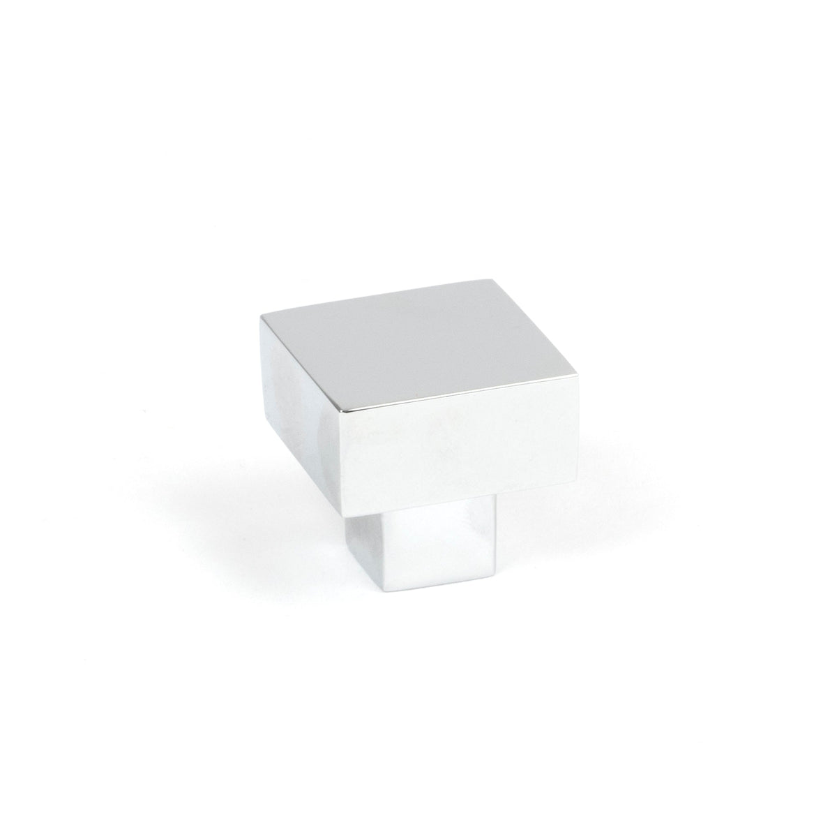 From The Anvil's Polished Chrome Albers Cabinet Knob