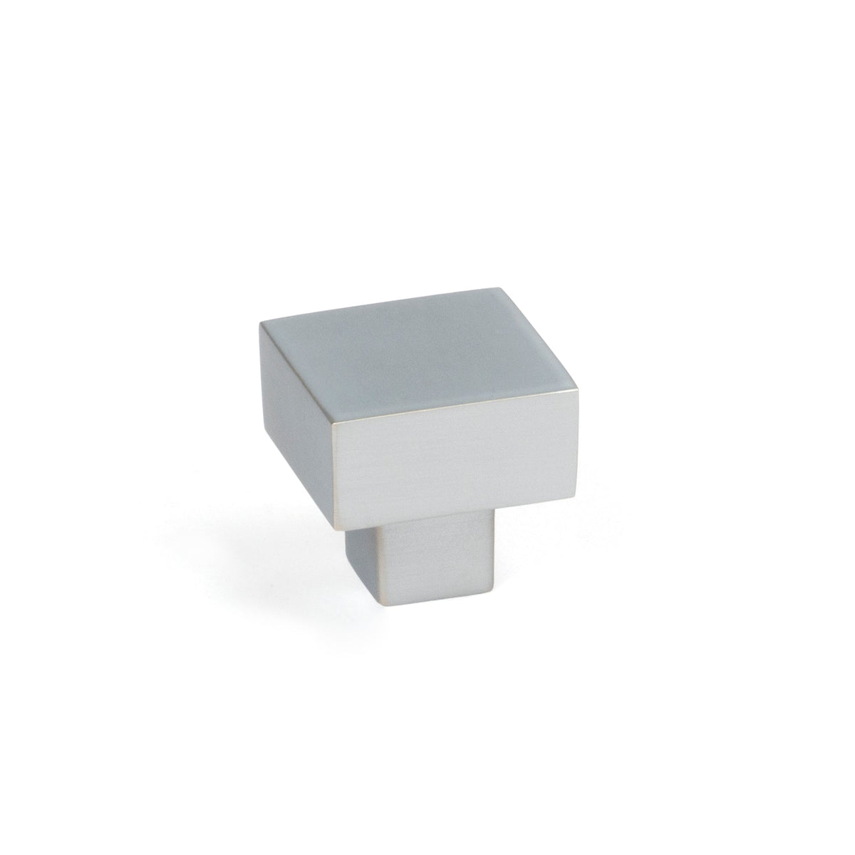 From The Anvil's Satin Chrome Albers Cabinet Knob