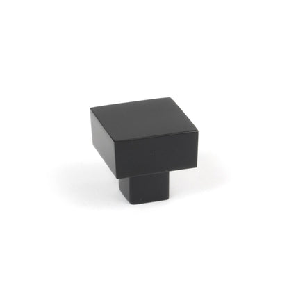 From The Anvil's Matt Black Albers Cabinet Knob