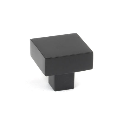 From The Anvil's Matt Black Albers Cabinet Knob