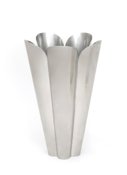 Stainless Steel Flora Plant Pot by From The Anvil