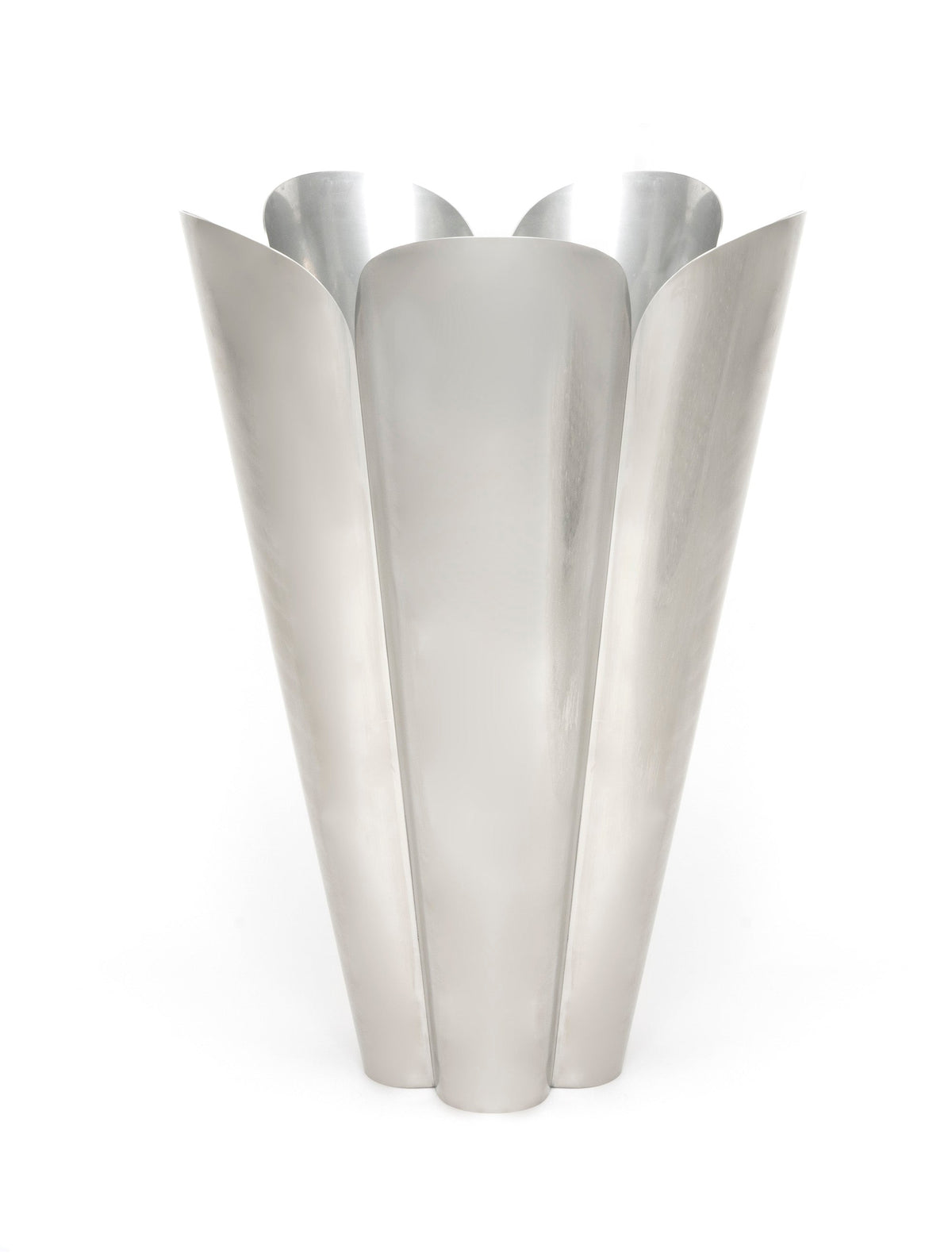 Stainless Steel Flora Plant Pot by From The Anvil
