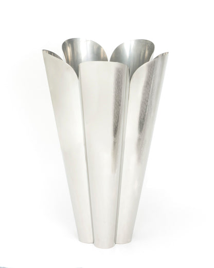 Stainless Steel Flora Plant Pot by From The Anvil
