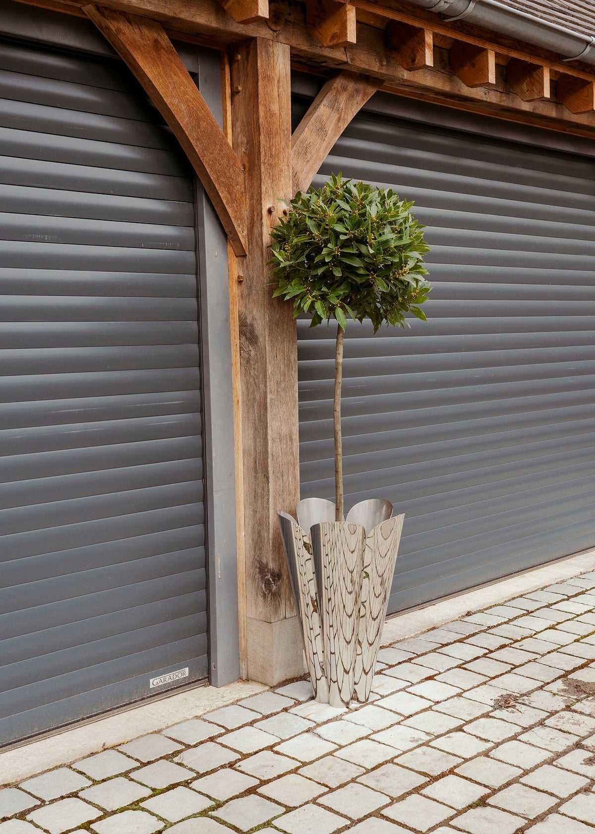 Stainless Steel Flora Plant Pot by From The Anvil