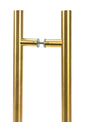 From The Anvil's Aged Brass T Bar Handle B2B Fix 32mm dia