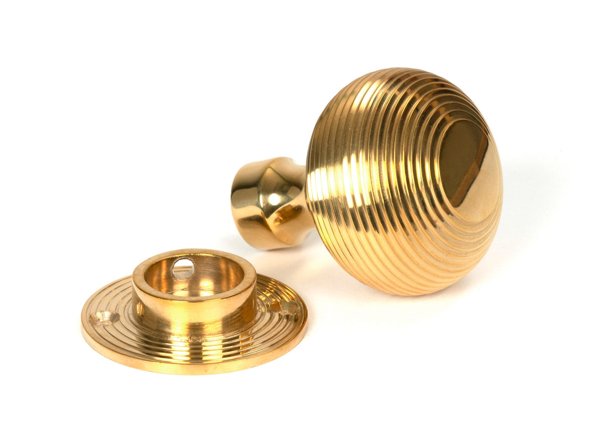 Heavy Beehive Mortice/Rim Knob Set by From The Anvil