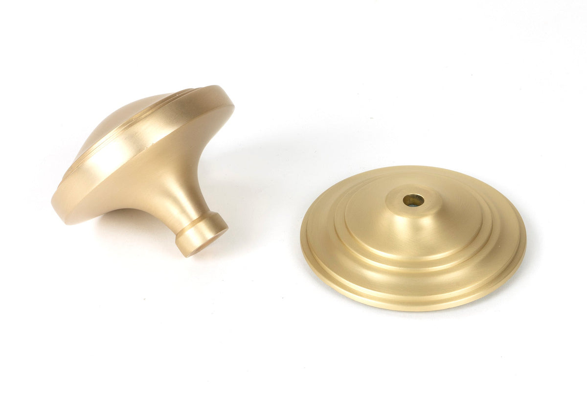 Art Deco Centre Door Knob by From The Anvil