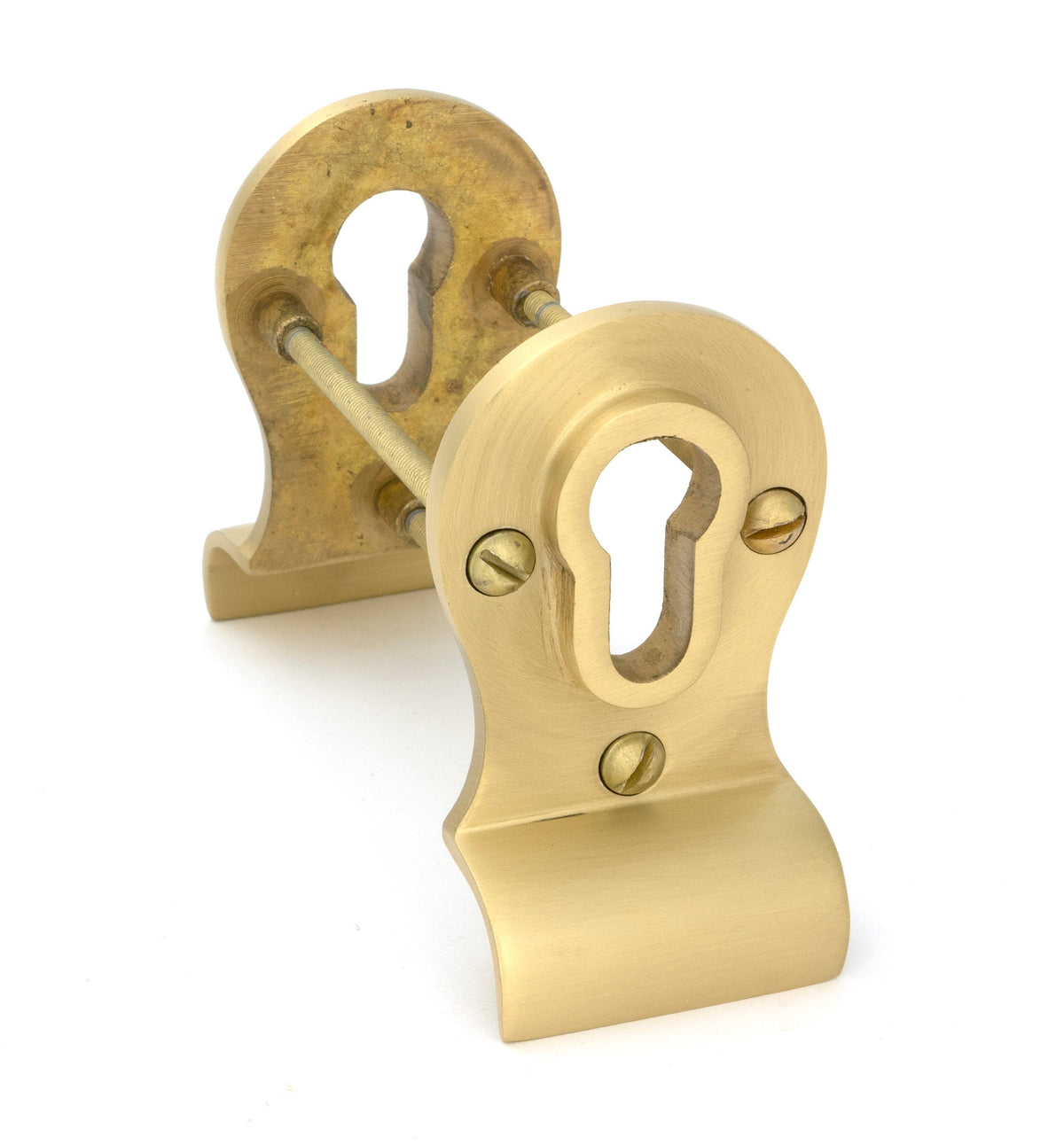 50mm Euro Door Pull (Back to Back Fixings) by From The Anvil