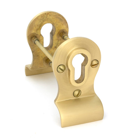 50mm Euro Door Pull (Back to Back Fixings) by From The Anvil