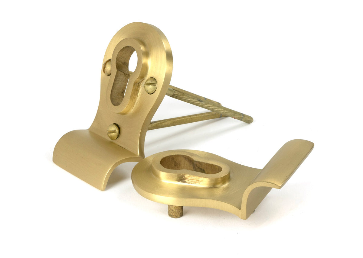 50mm Euro Door Pull (Back to Back Fixings) by From The Anvil
