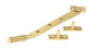 From The Anvil's Satin Brass Brompton Stay