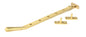 From The Anvil's Satin Brass Newbury Stay