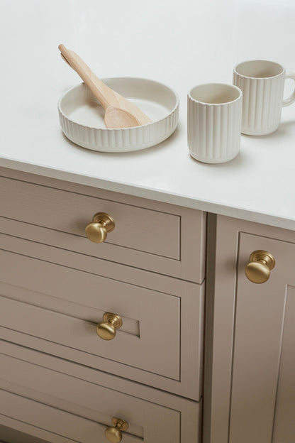 Mushroom Cabinet Knob by From The Anvil