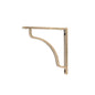 From The Anvil's Burnished Brass Abingdon Shelf Bracket