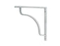 From The Anvil's Satin Chrome Abingdon Shelf Bracket
