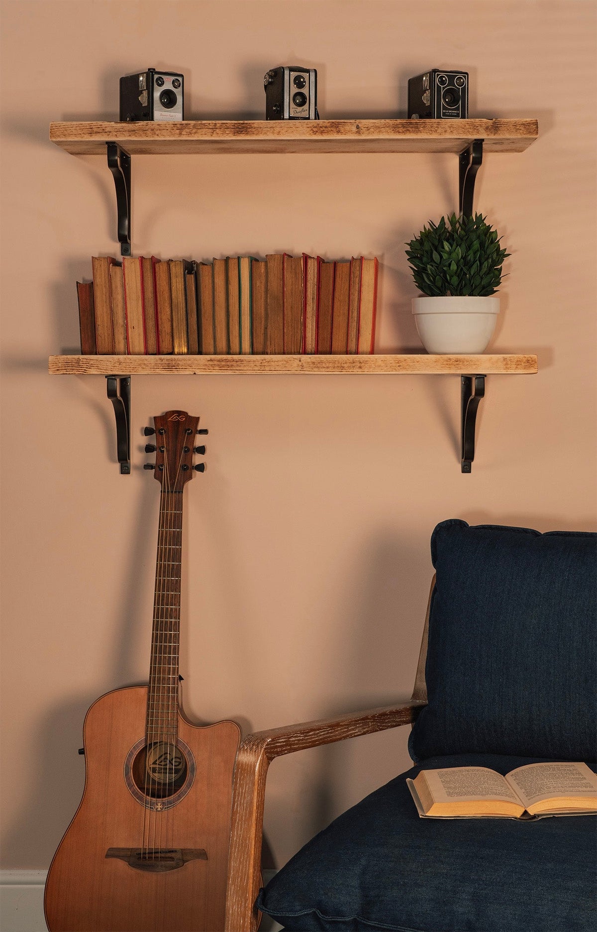 Abingdon Shelf Bracket by From The Anvil