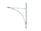 From The Anvil's Polished Chrome Apperley Shelf Bracket